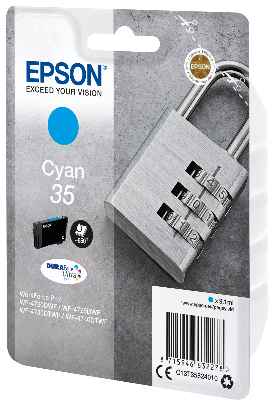 EPSON 35 Ink Cyan 9,1ml