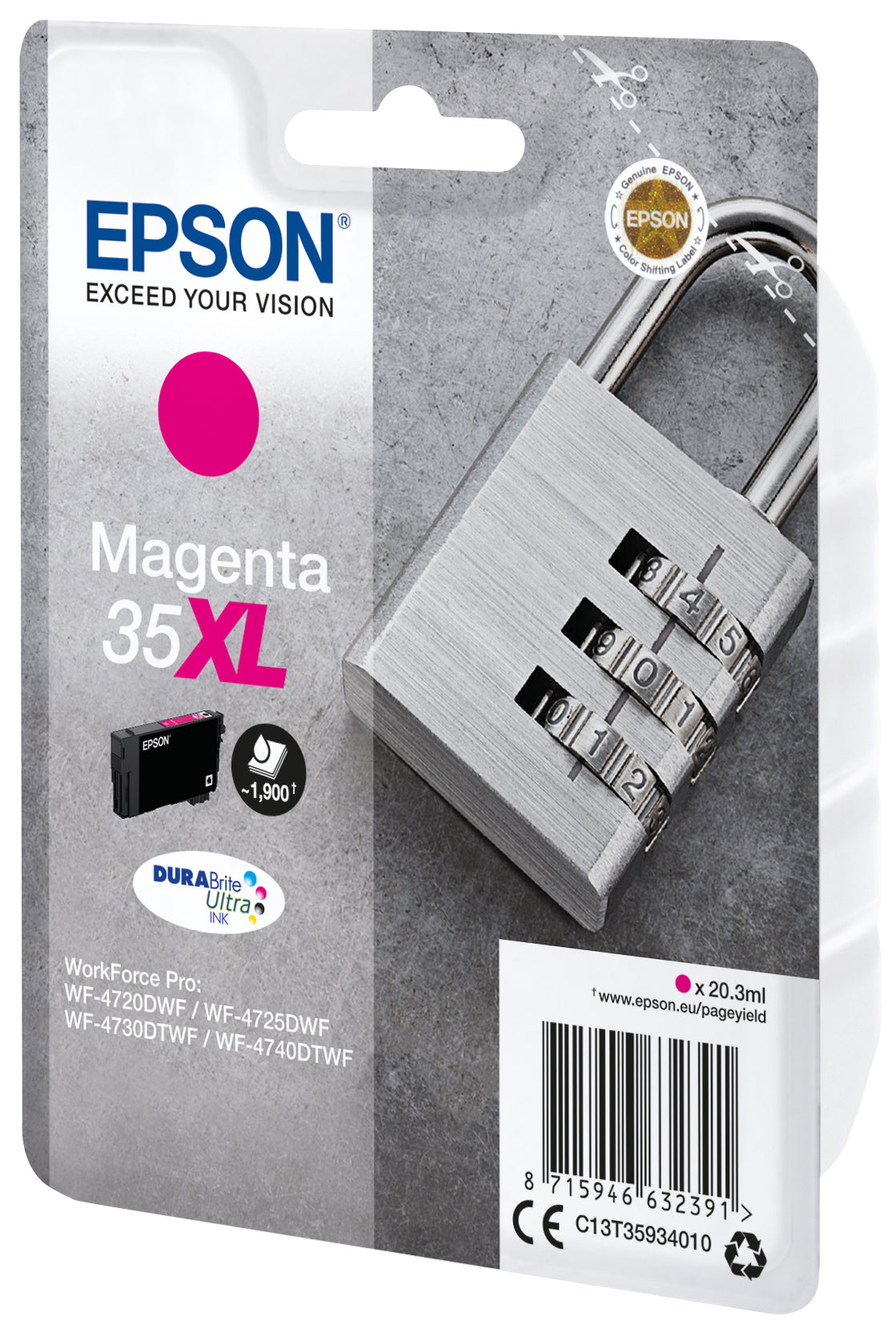 EPSON 35XL Ink Magenta 20,3ml