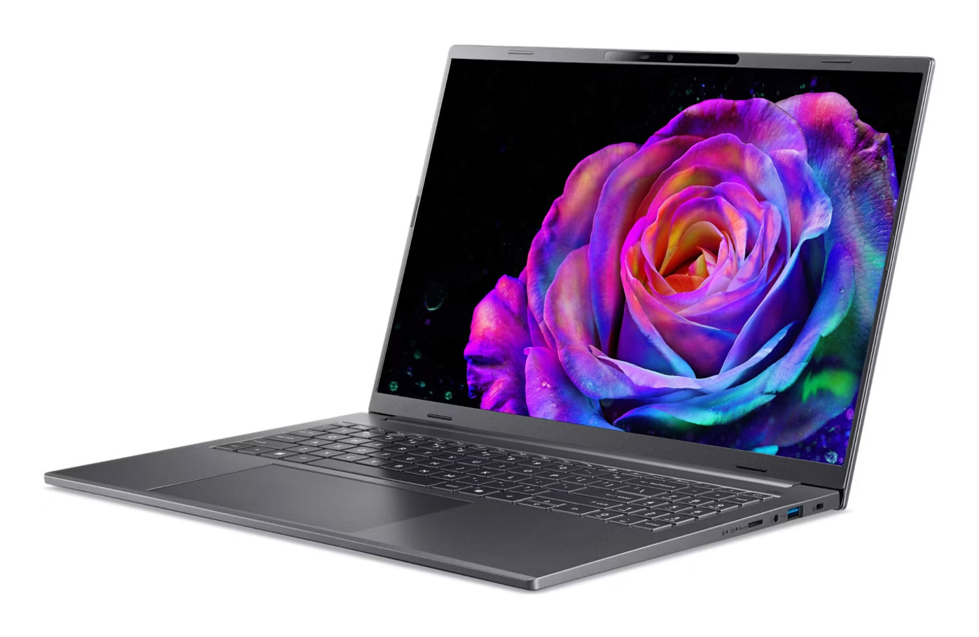Aspire 16 AI A16-52M-53B, 16 WUXGA IPS 120Hz, Intel Core Ultra 5 226V, 16GB, 512GB SSD, Intel Arc Graphics 130V, Windows 11 Home, Grijs