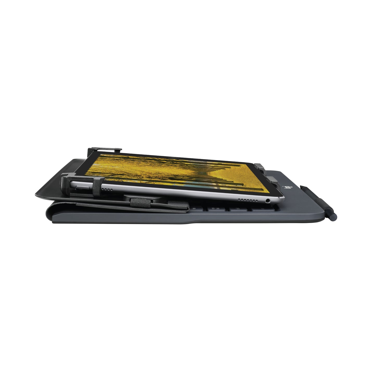 Universal Folio with integrated keyboard for 9-10 inch tablets - UK - INTNL Qwerty