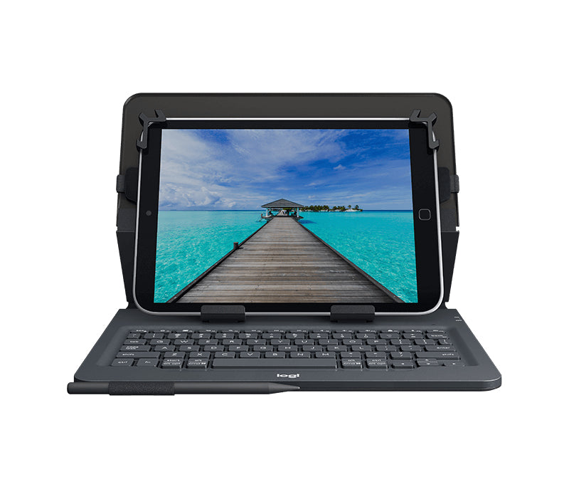 Universal Folio with integrated keyboard for 9-10 inch tablets -Swiss