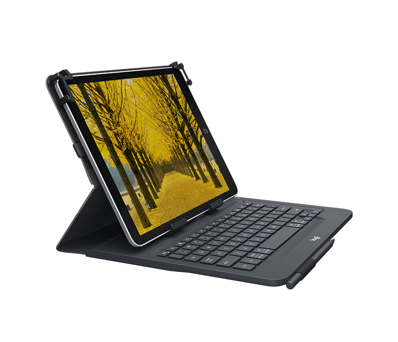 Universal Folio with integrated keyboard for 9-10 inch tablets -Swiss