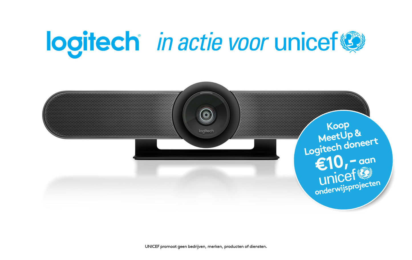 Logitech MeetUp Video Conferencing Camera - 30 fps - USB 2.0 - 3840 x 2160 Video - Auto-focus - Microphone - Windows