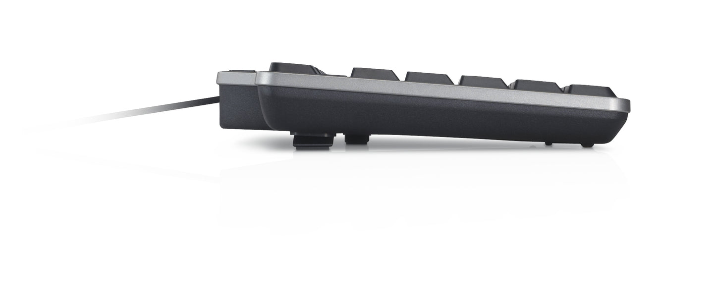 Keyboard : US/Euro (QWERTY) Dell KB-522Wired Business Multimedia USB Keyboard Black (Kit)