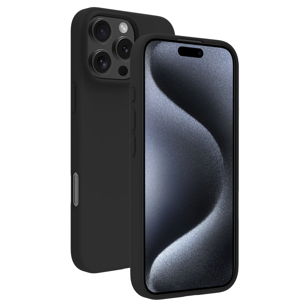 iP 16 Pro Soft Case Magnetic Black