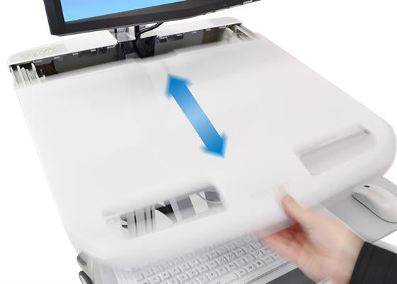 STYLEVIEW CART LCD ARM LIFE POW DOUBLE D SV44-12A2-2
