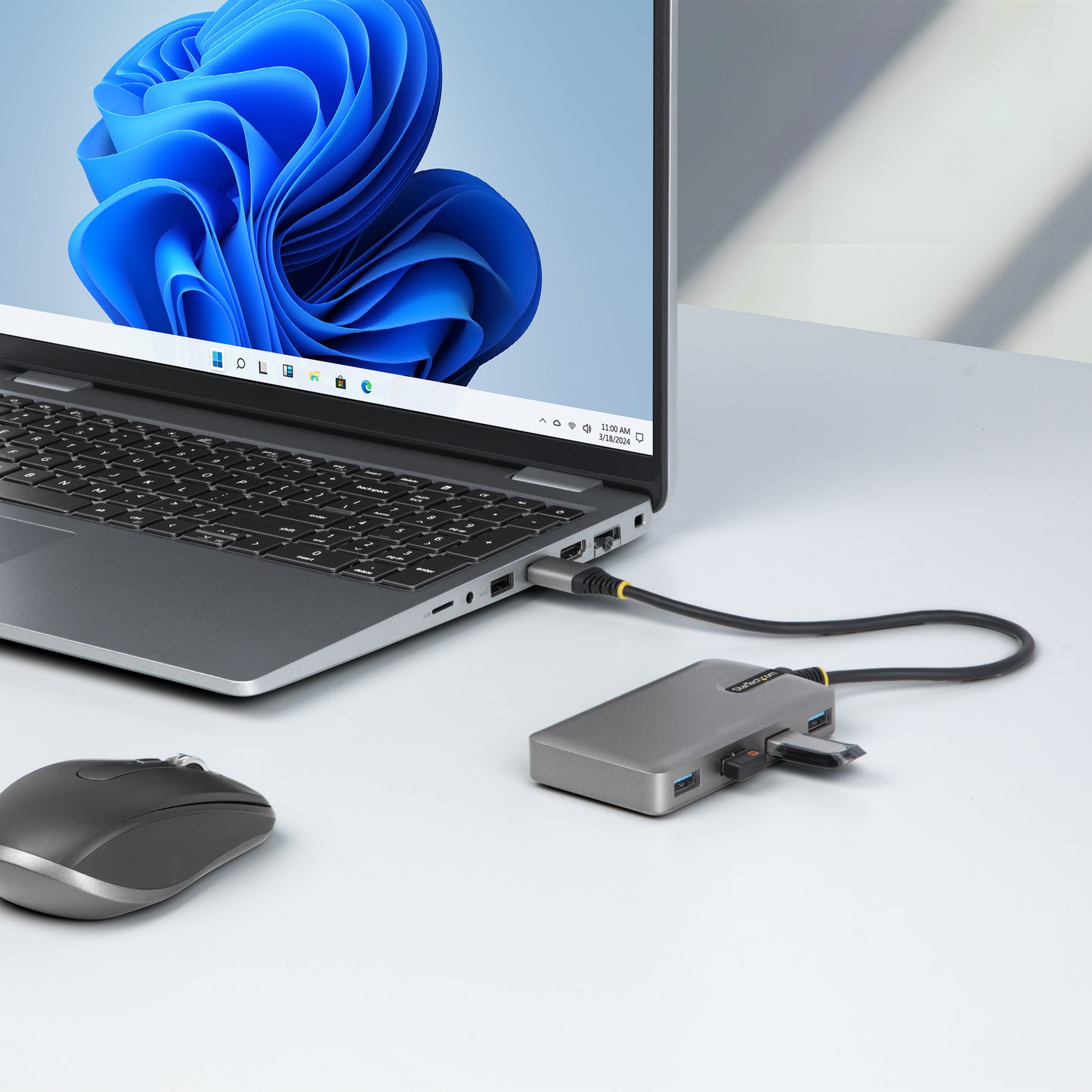 4-Port USB Hub 5Gbps Bus Powered 5G4AB-USB-A-HUB