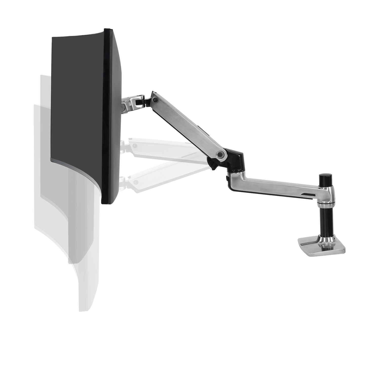 LX DSK Mount LCD MON Arm Aluminium 45-241-026