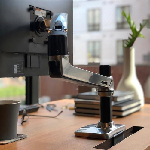LX DSK Mount LCD MON Arm Aluminium 45-241-026