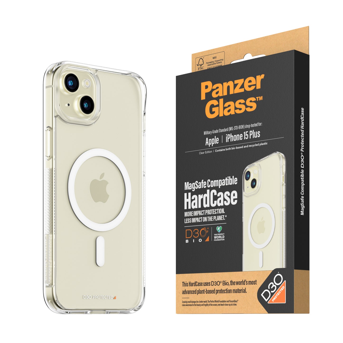 Panzerglass MagSafe HardCase with D3O Apple iPhone 15 Plus