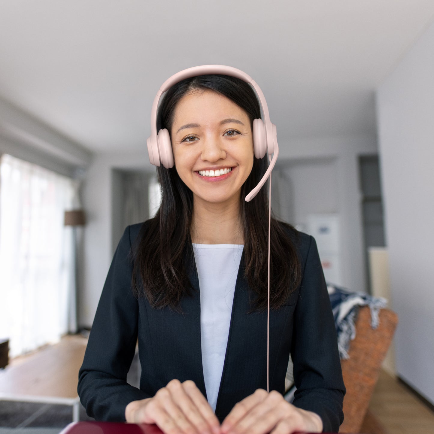 Logitech USB Headset H390 Rose