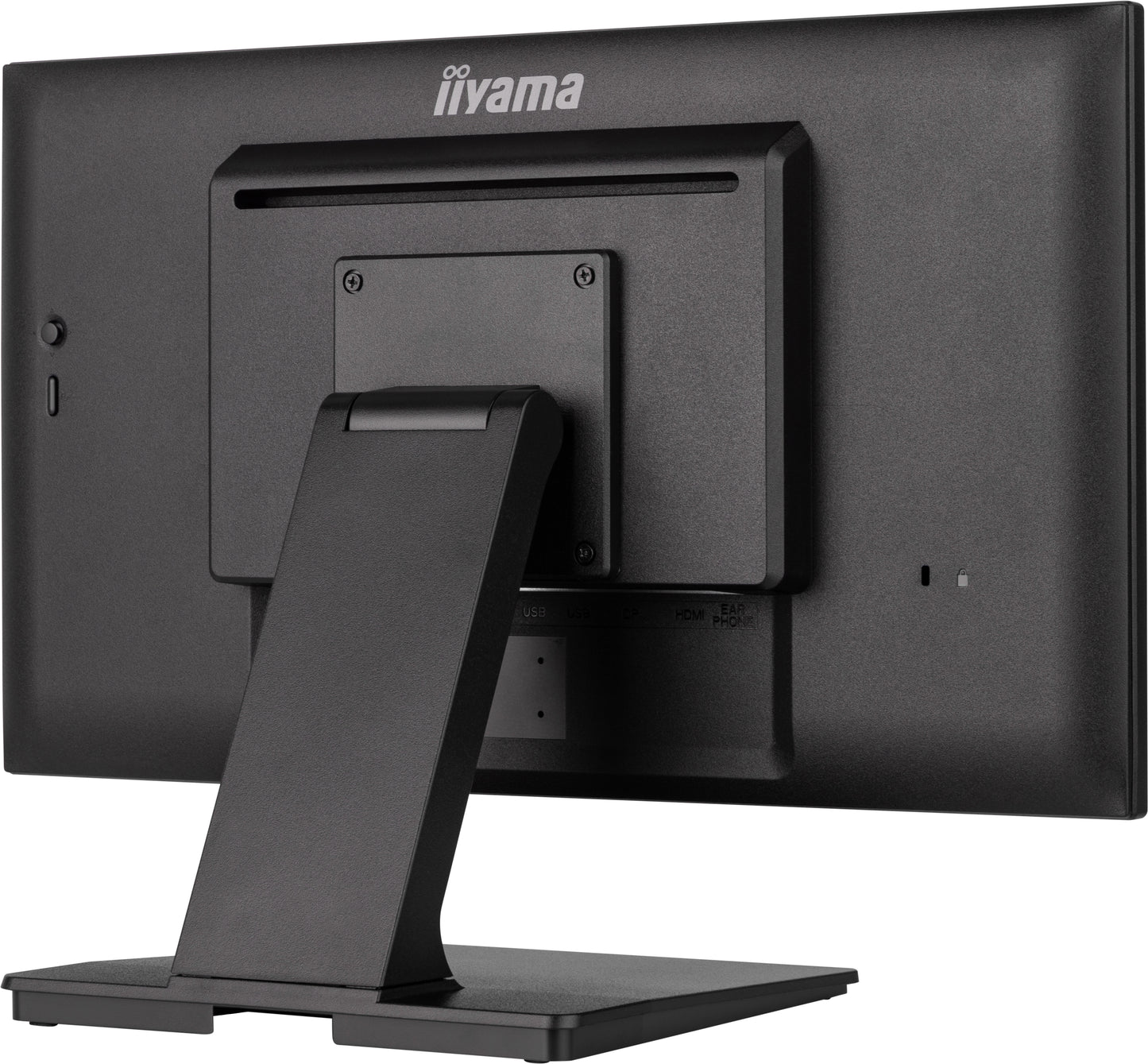 IIYAMA 21,5  Bonded PCAP, 10P Touch with Anti-Finger print coating, 1920x1080, IPS-slim panel design, HDMI, DisplayPort, 250cd/m² (with touc