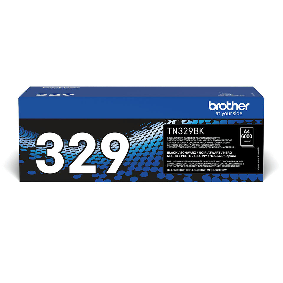 Brother TN329BK toner zwart