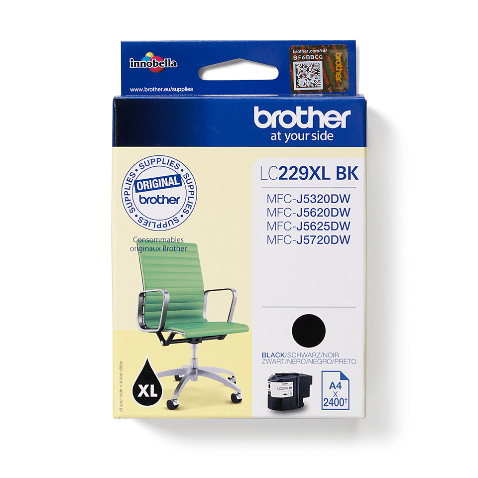 Brother LC229XLBK inktcartridge zwart