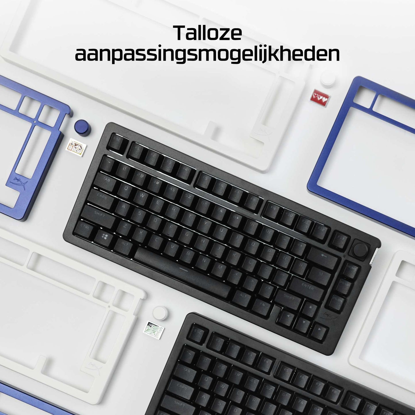 HyperX Alloy Rise 75% Size Wireless Keyboard FR AZERTY
