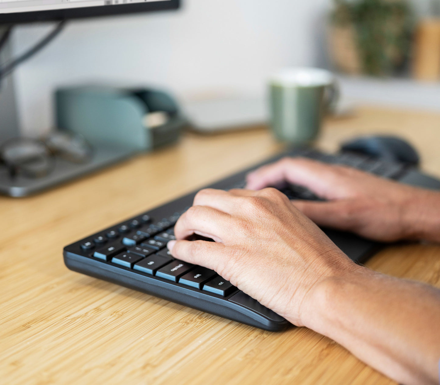TRUST TREZO WIRELESS DESKSET ECO BE