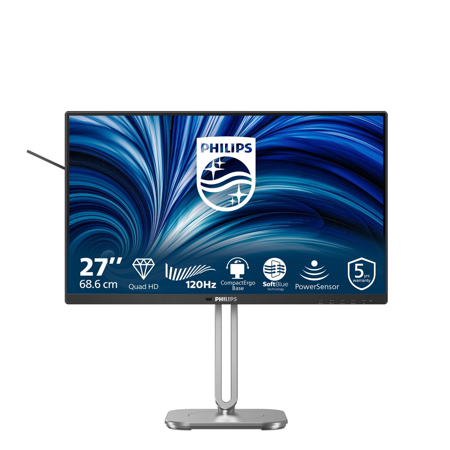 27 QHD 120Hz HAS USB 2x2W