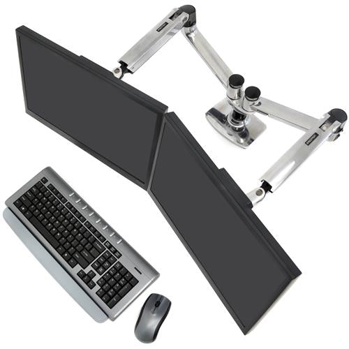 LX Dual Side by Side Arm MON DSK ALM 45-245-026