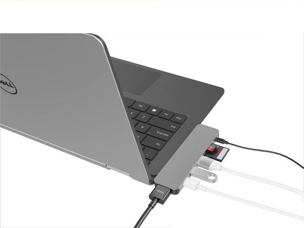 HUB SOLO 7-in-1 Laptop(S) Silver GN21D-SILVER