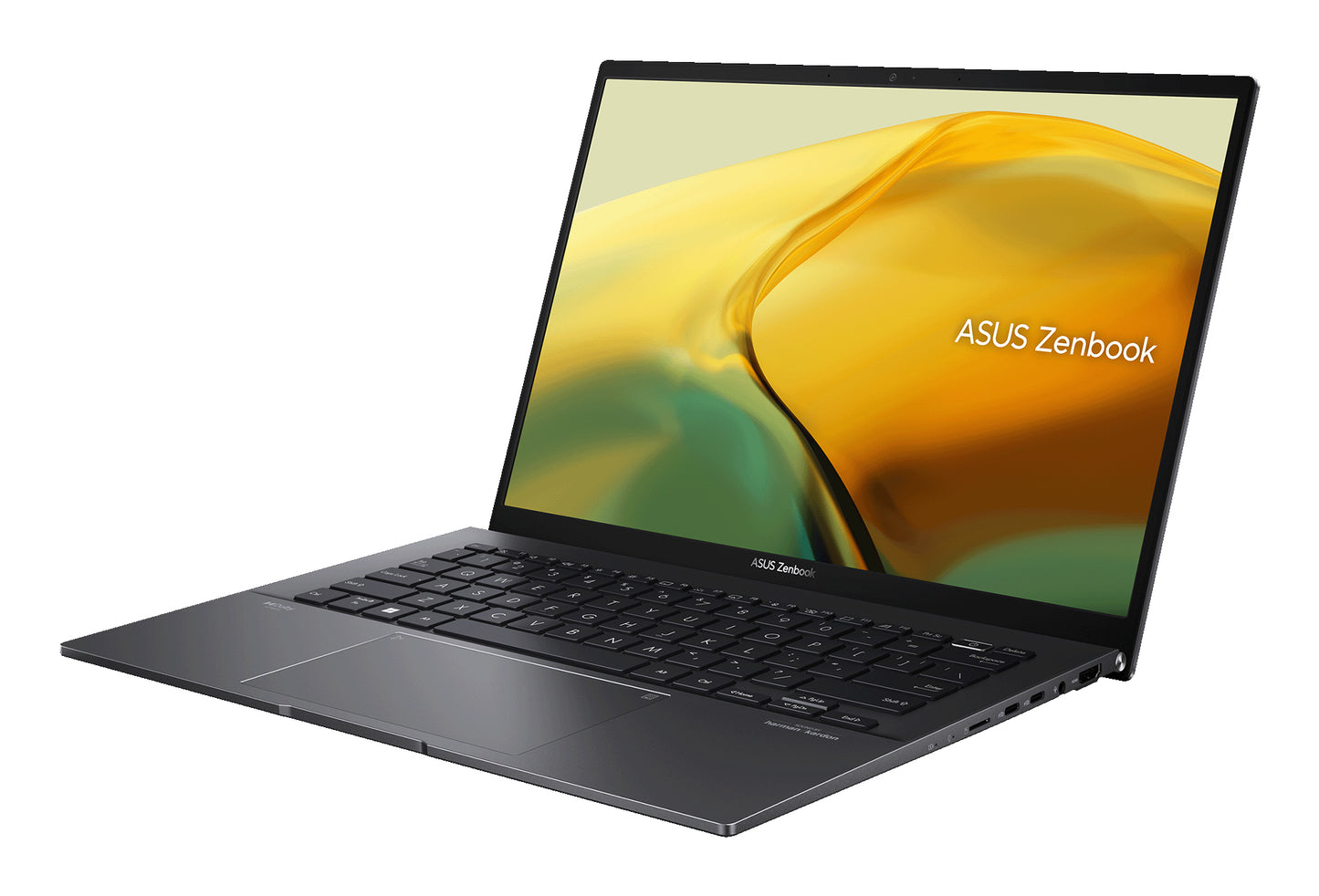 Asus Zenbook 14 UM3402YA-KP822W,14 inch WQXGA IPS 400n,AMD Ryzen 5 7430U,16GB,512GB PCIe NVMe SSD, AMD Radeon Graphics, W11Home,Zwart