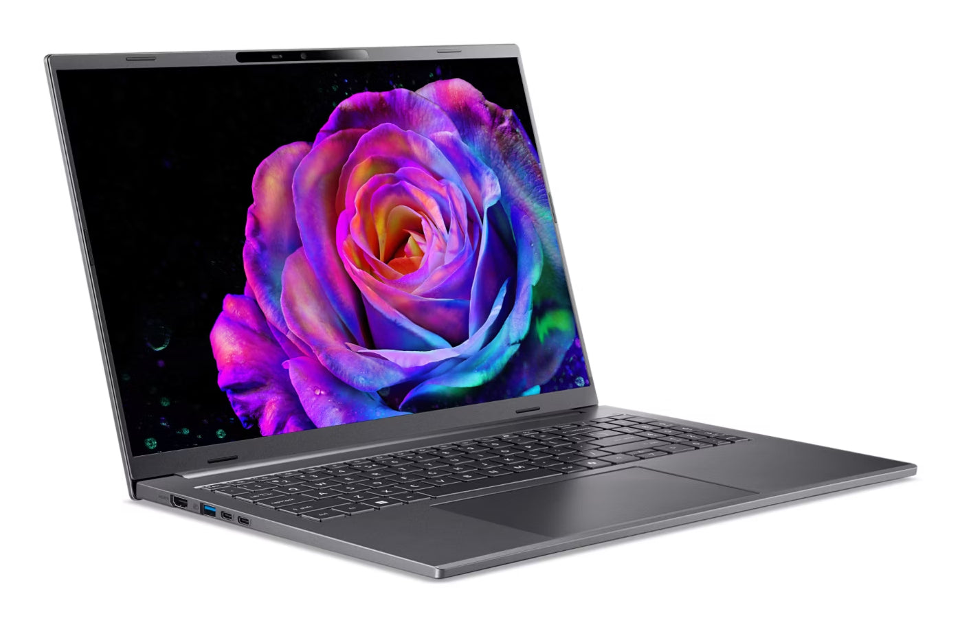 Aspire 16 AI A16-52M-53B, 16 WUXGA IPS 120Hz, Intel Core Ultra 5 226V, 16GB, 512GB SSD, Intel Arc Graphics 130V, Windows 11 Home, Grijs