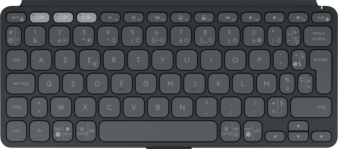 Logitech Keys-to-go 2 Universal - Graphite - Azerty