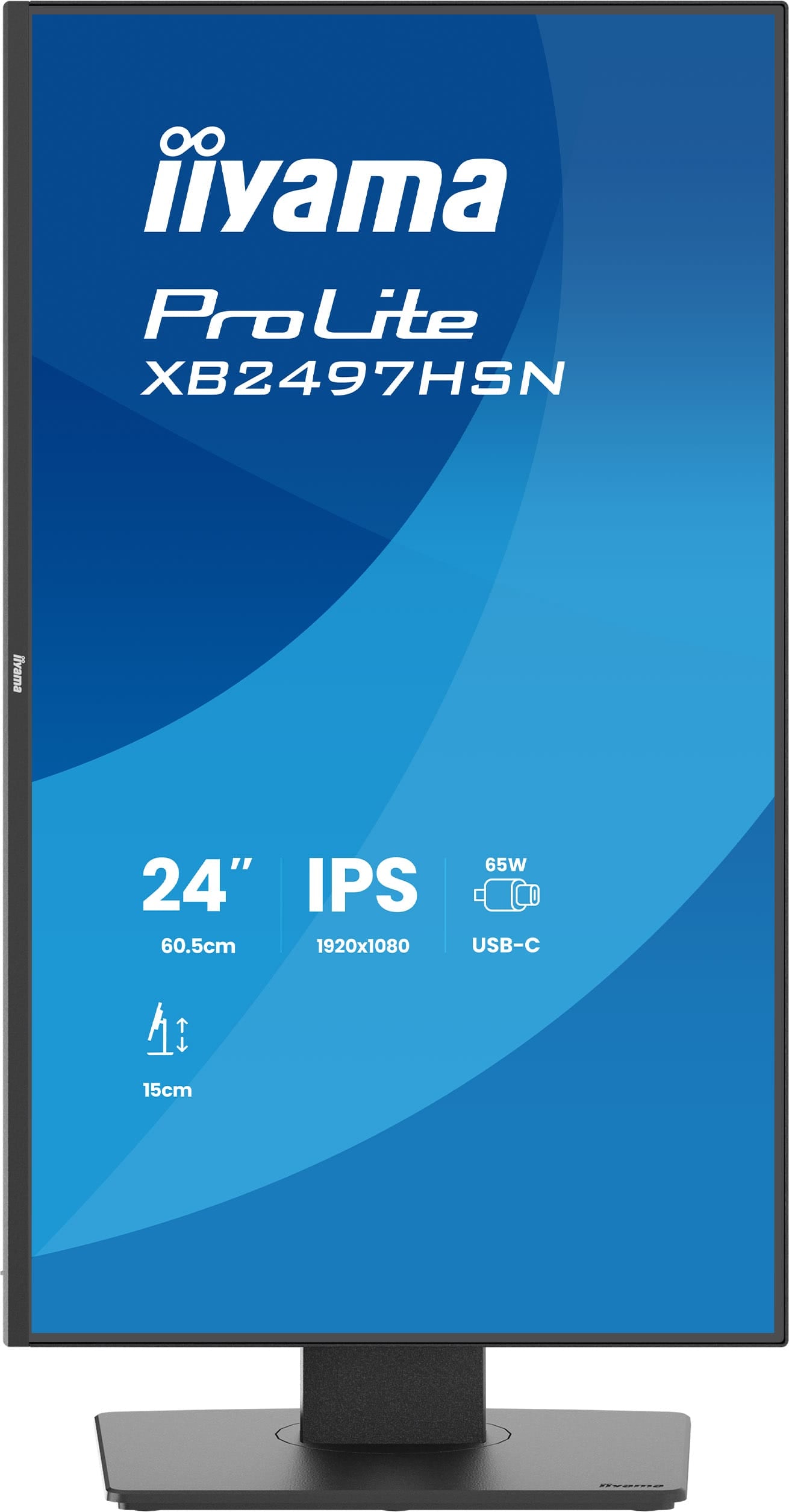 Iiyama XB2497HSN-B1 24W LCD Business Full HD IPS USB-C Dock