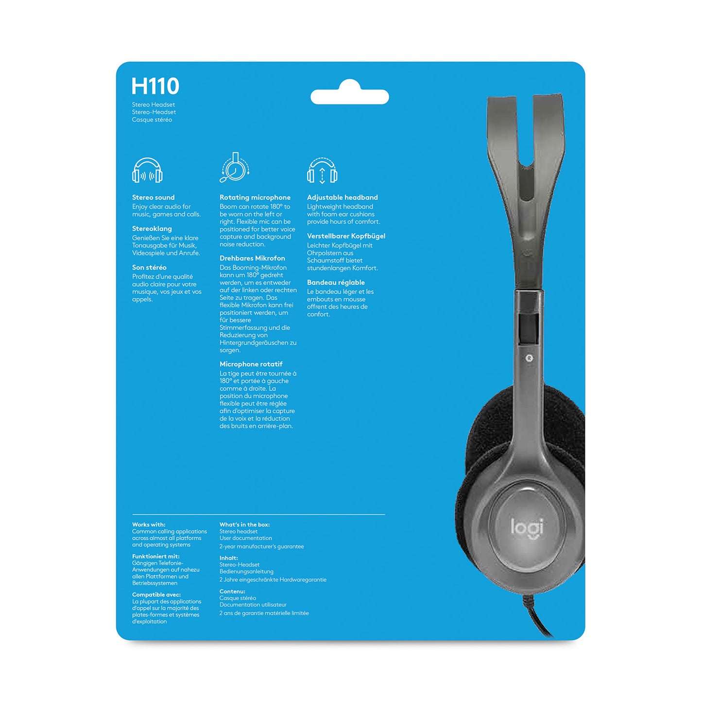 Logitech Stereo Headset H110