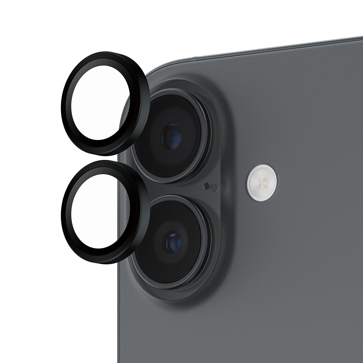 PanzerGlass Hoops Lens Protector - Zwart - voor iPhone 17