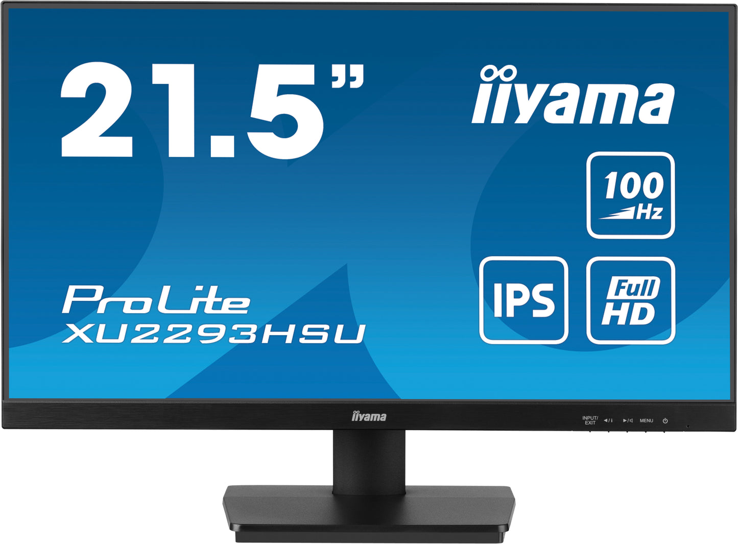 IIYAMA 22WIDE LCD  1920 x 1080  IPS panel  LED Bl.  USB-Hub(2xOut v2.0)  300 cd/m2  1000:1 Static Contrast  Speakers