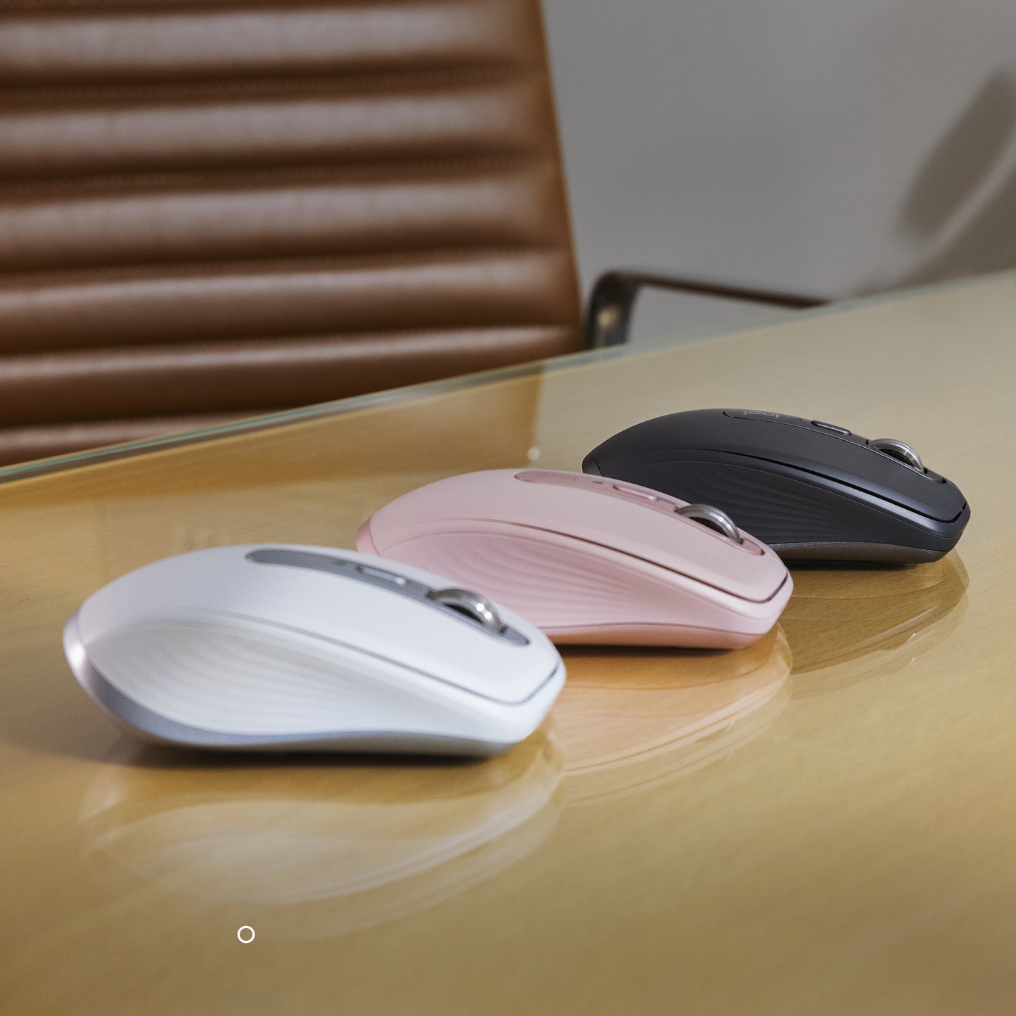 Logitech MX Anywhere 3S wireless mouse - Silent - Pale Grey