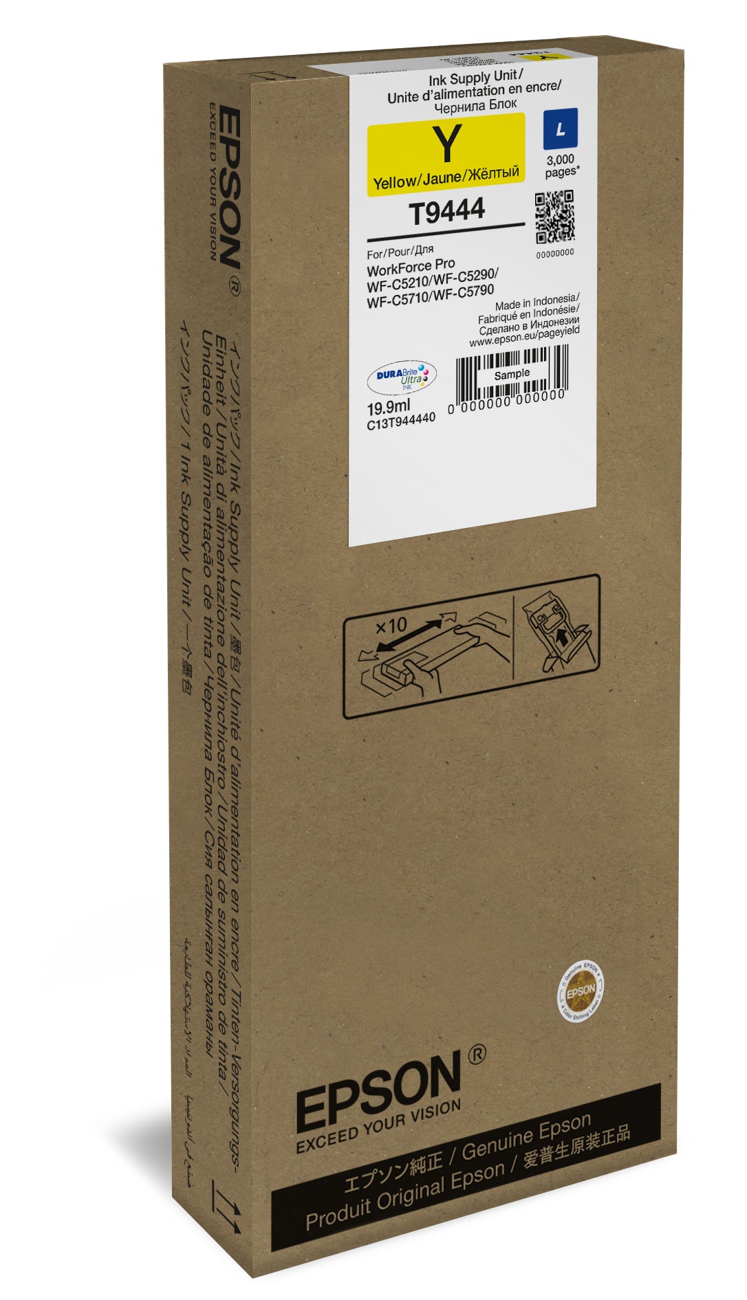 EPSON WF-C5xxx Series Ink Cartridge L Yellow 3000s