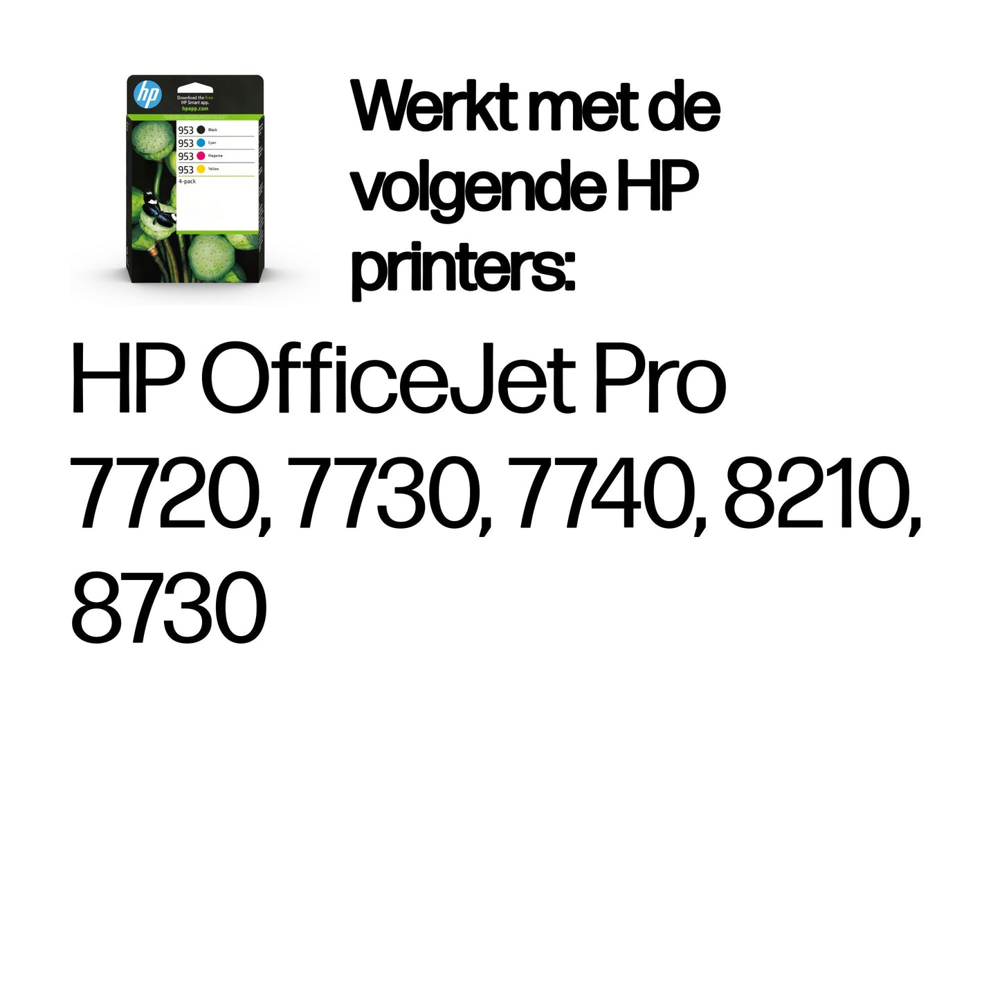 HP 953 CMYK Original Ink Cartridge 4-Pack