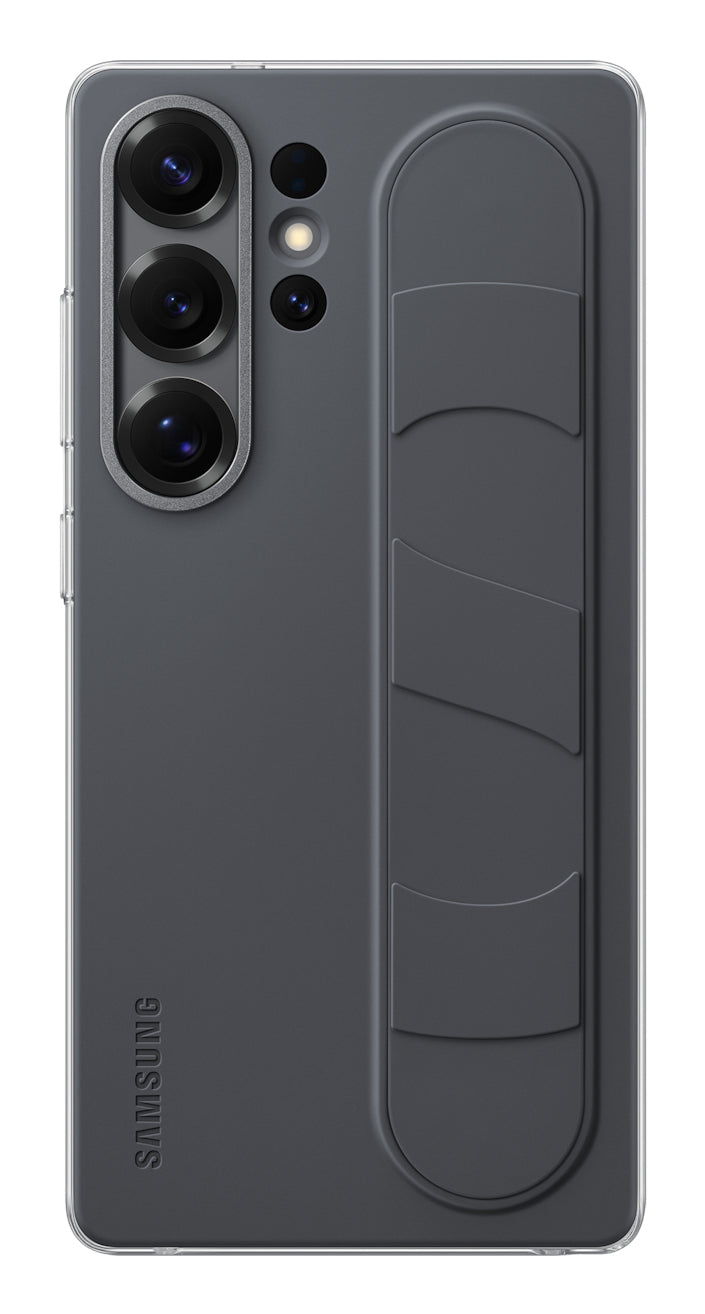 Samsung Standing Grip Case Zwart Samsung Galaxy S25 Ultra