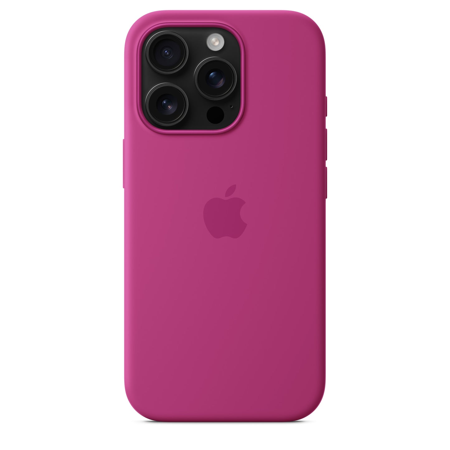 iPhone 16 Pro Silicone Case with MagSafe - Fuchsia