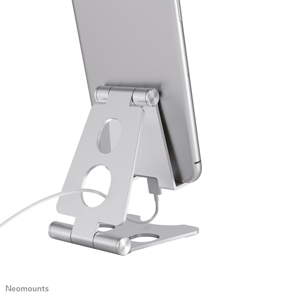 NewStar Phone Desk Stand (suited for phones up to 4,7) silver