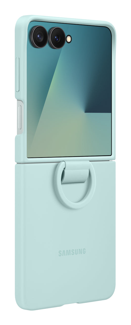Samsung Silicone Ring Case Flip7 Mint