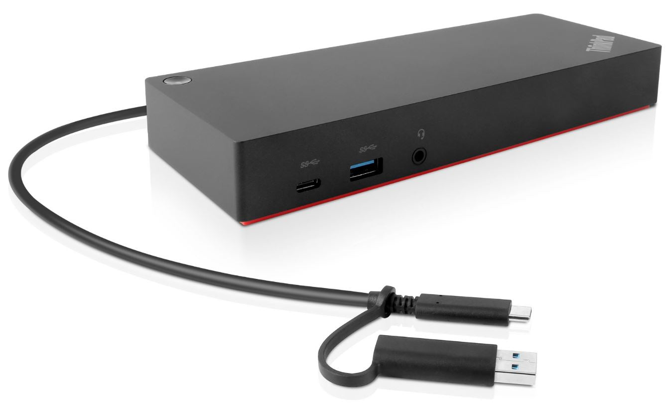 Lenovo USB-C Docking, 6 x USB, 2 x HDMI, 2 x DisplayPort, LAN
