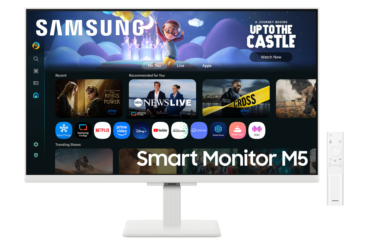 SAMSUNG SMART MONITOR M50F 27 FHD