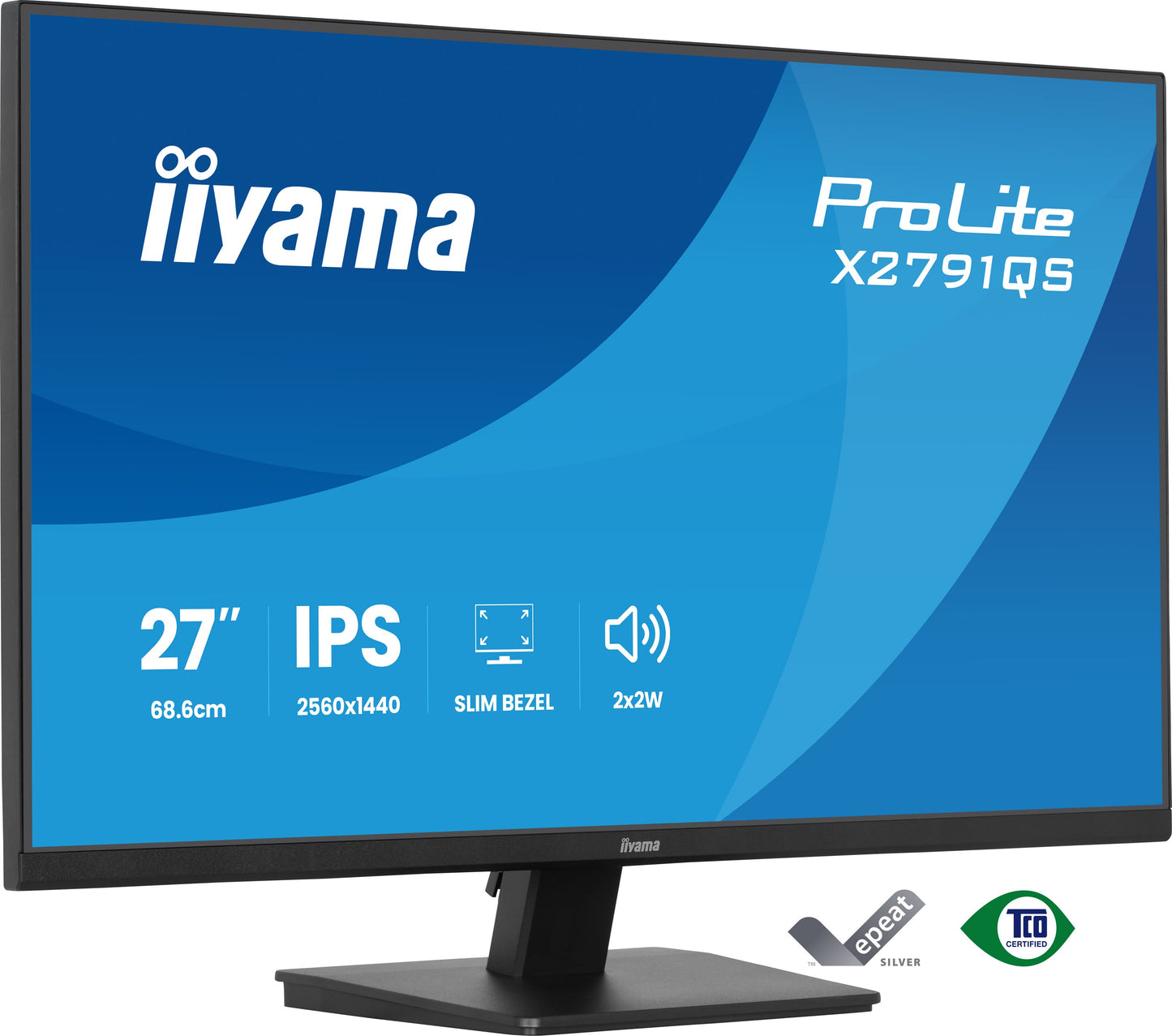 Iiyama X2791QS-B1 27W LCD QHD IPS