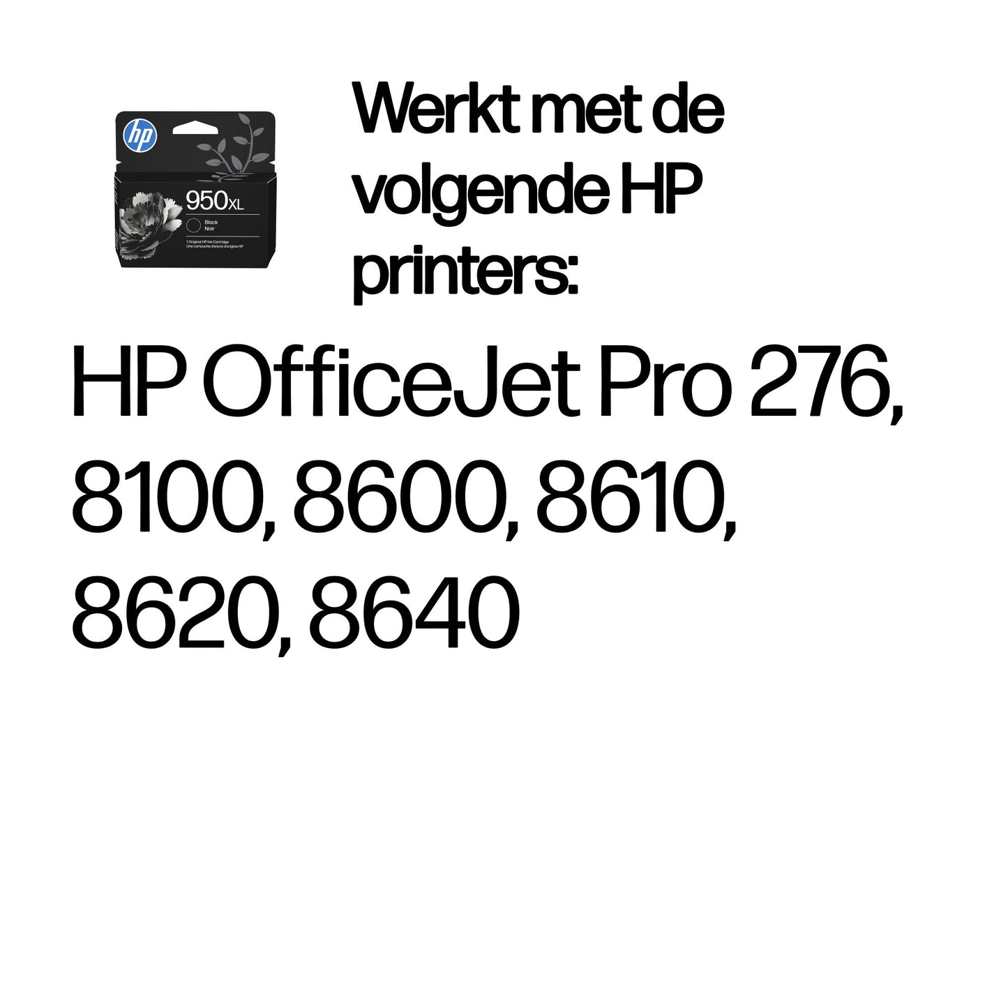 HP 950XL Black Officejet Ink Cartridge