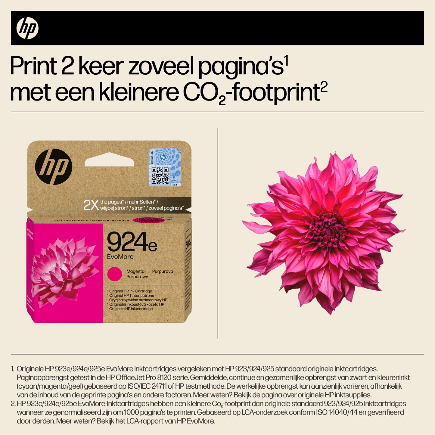 HP 924e EvoMore Magenta Original Ink Cartridge