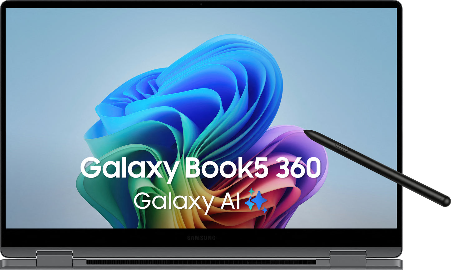 Samsung Galaxy Book 5 360 15,6inch Full HD OLED TOUCH, Intel Core Ultra 5 226V,16GB, 512GB NCMe PCIe SSD, W11, Zwart