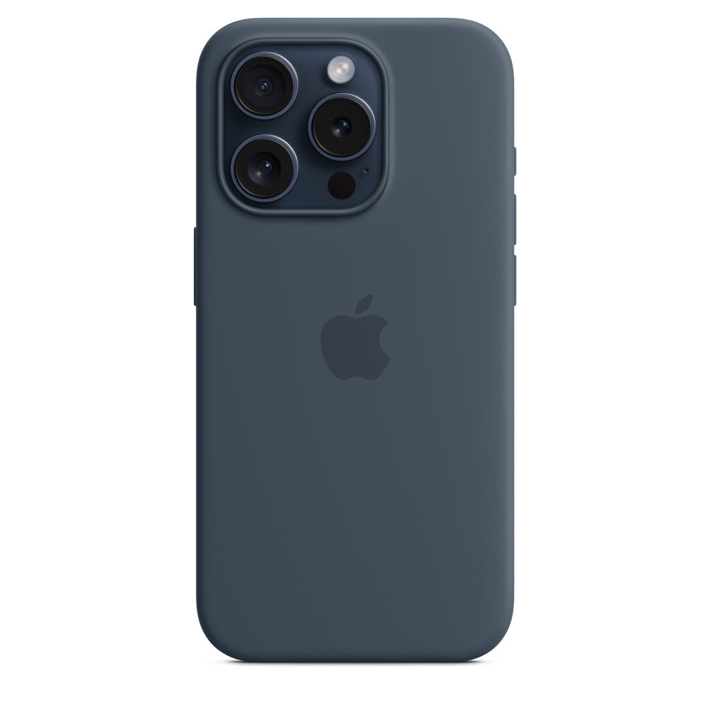 Apple iPhone 15 Pro Sil Case MS Blue