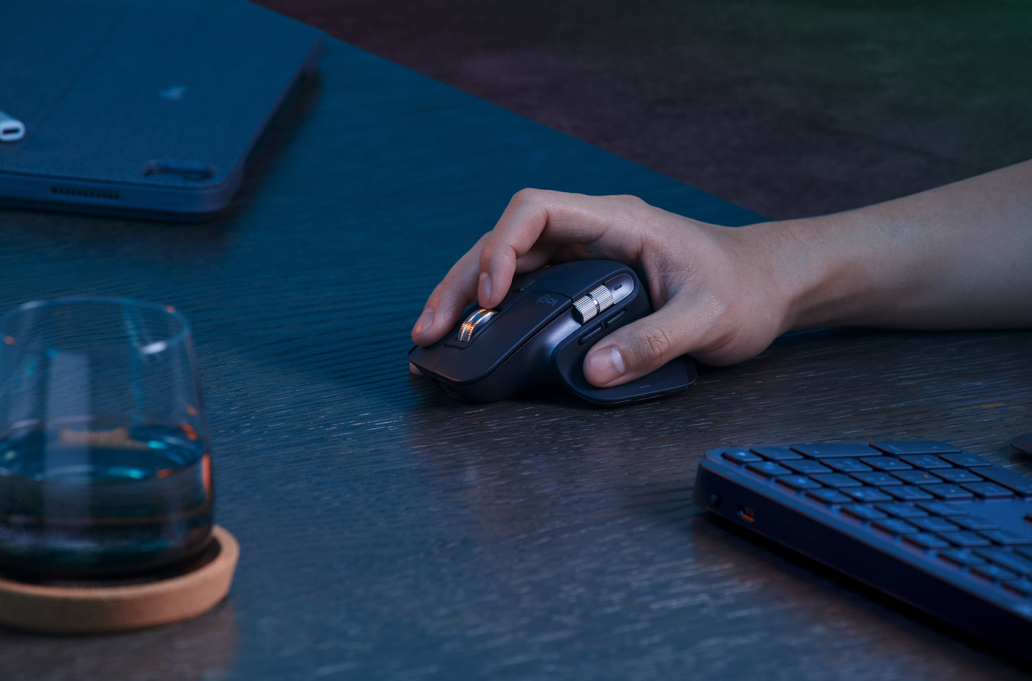 Logitech MX Keys S draadloos toetsenbord, BE Azerty, verlicht, Bluetooth, USB C oplaadbaar, voor Windows PC, Linux, Chrome, Mac