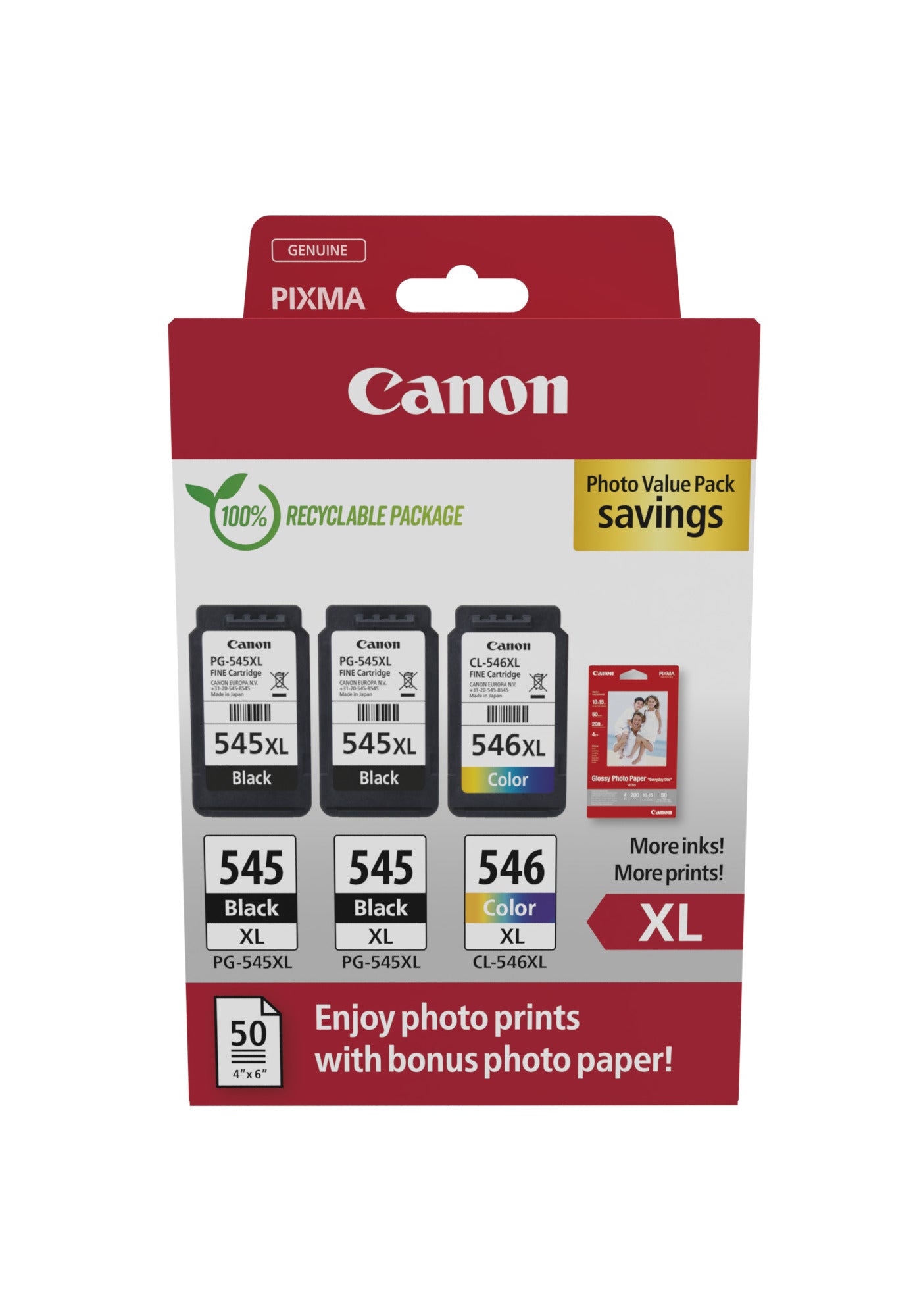 CANON PG-545XLx2/CL-546XL PVP
