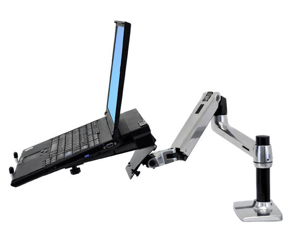LX Notebook Tray attaches to LX Arm 50-193-200