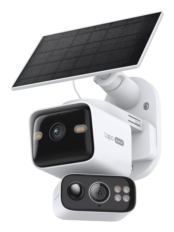 Solar-Powered Dual-Lens Pan/Tilt Securit TAPO C645D KIT