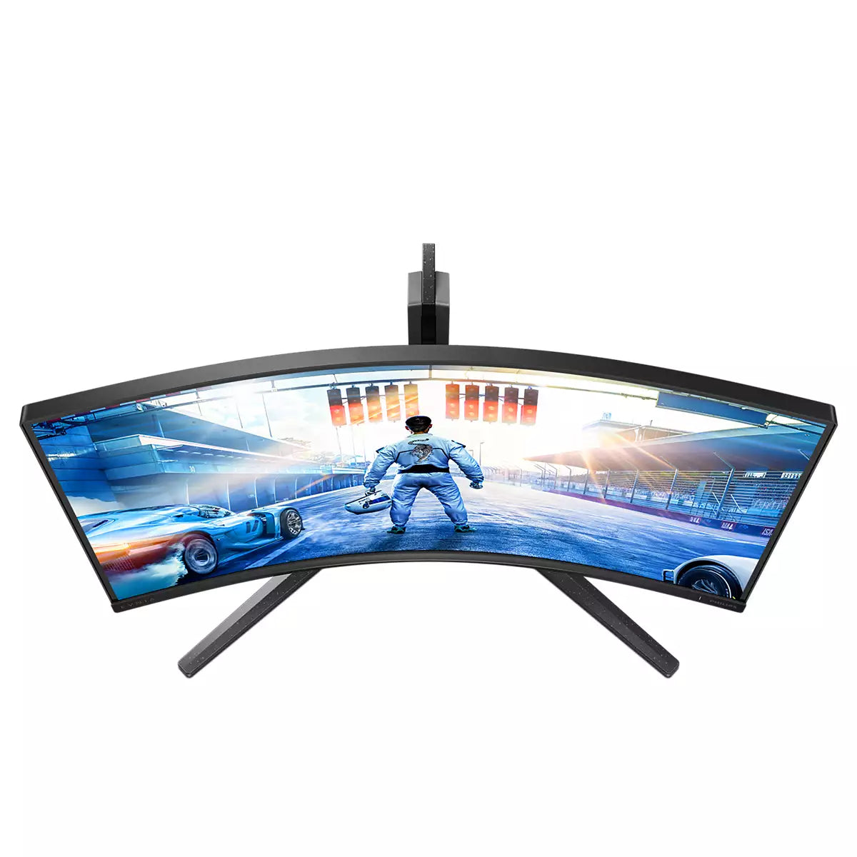 Philips 32 CURVE QHD VA, 240Hz, 1 ms, 2560x1440, Wid 16/9, 2xDP-2xHDMI, Brightness 500 cd/m², Contrastratio 4000:1, Viewing angle 178 /178