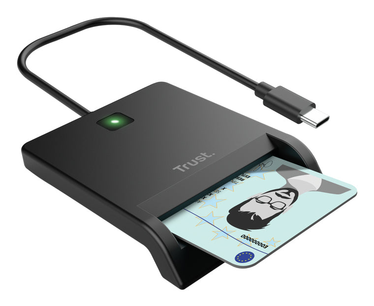 Trust PRIMO USB-C DNI SMARTCARD READER